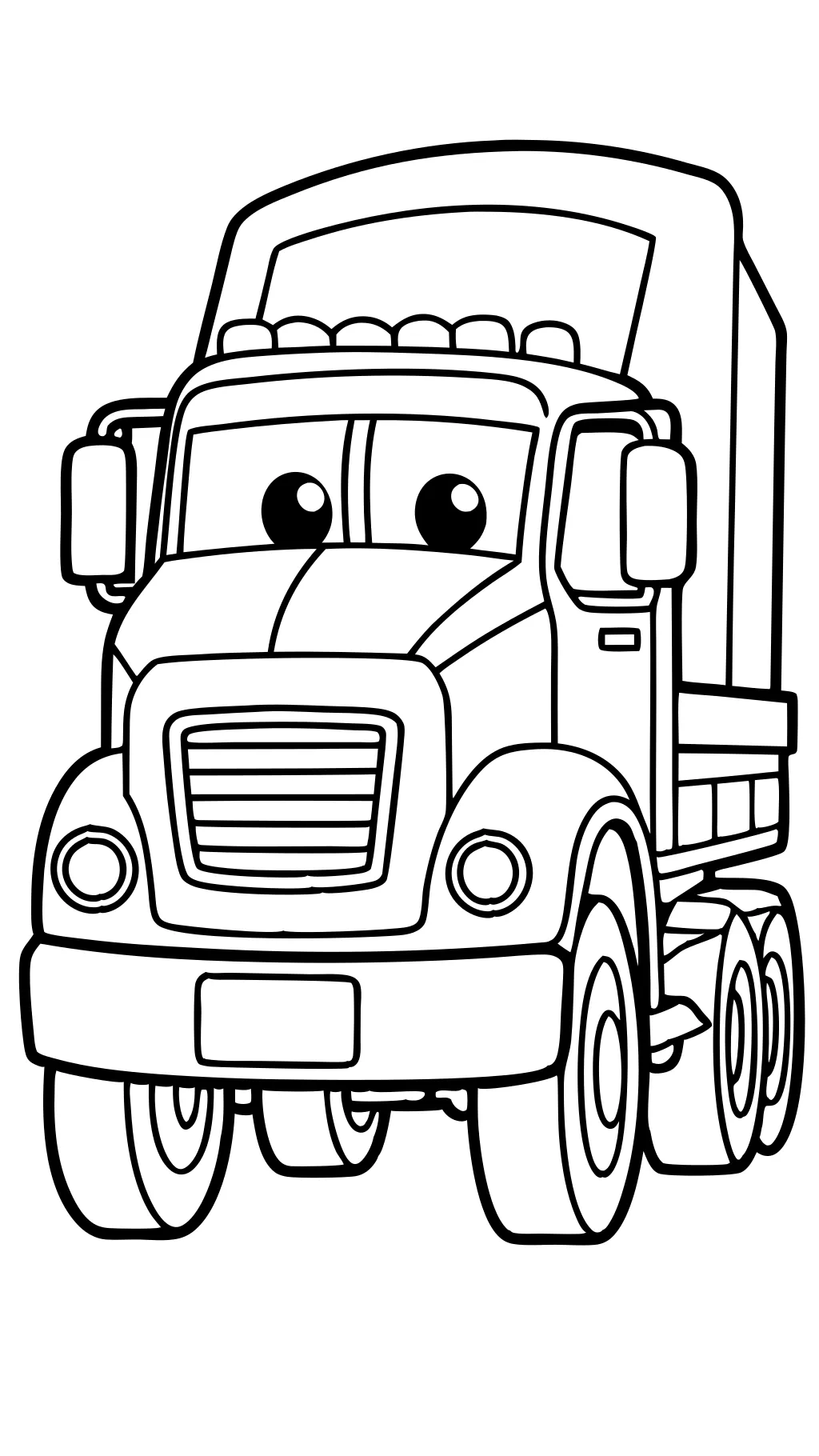 truck coloring pages